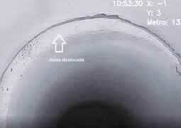 Deslocamento de Juntas